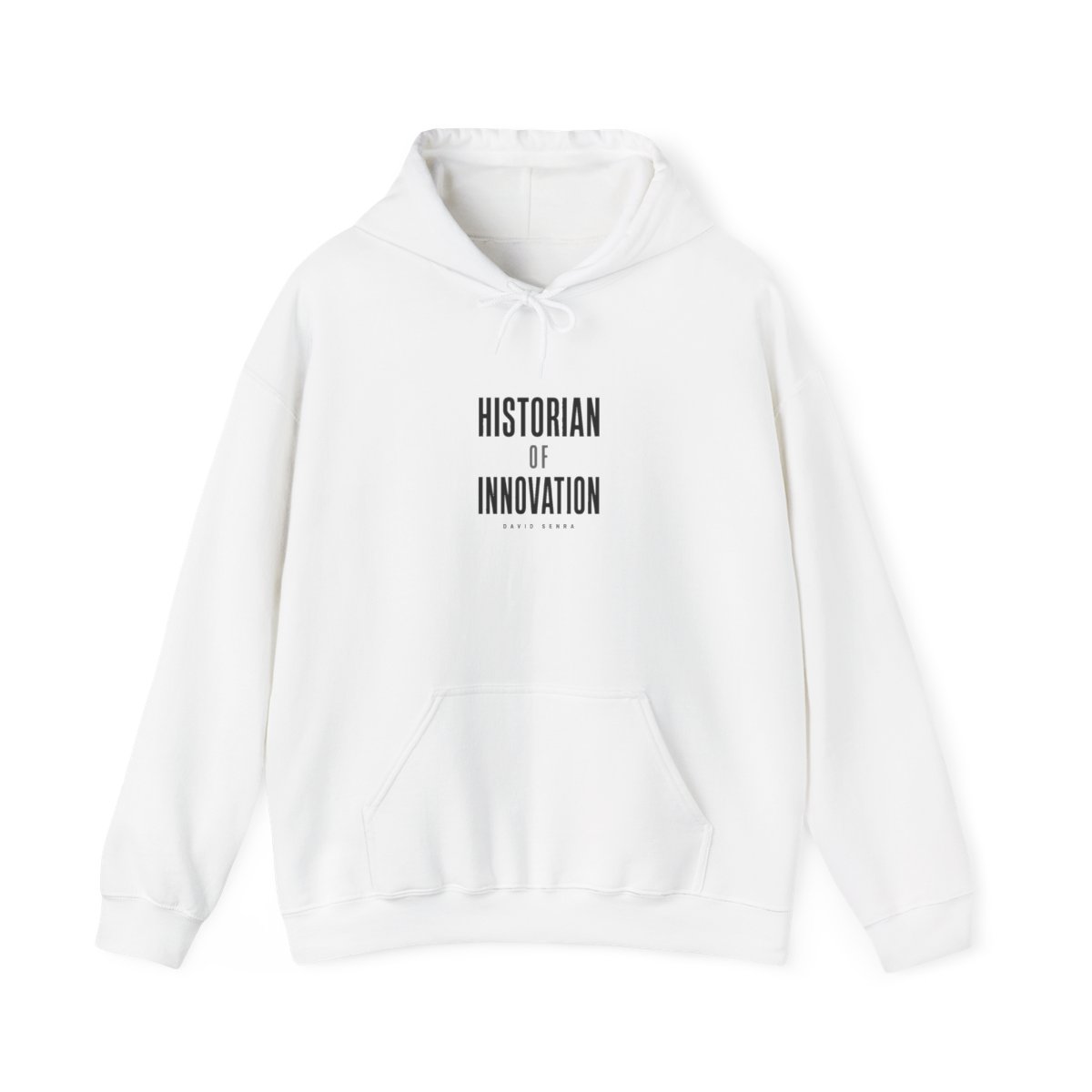David Senra "Historian of Innovation" Hoodie - alternate angle 2, merchandise