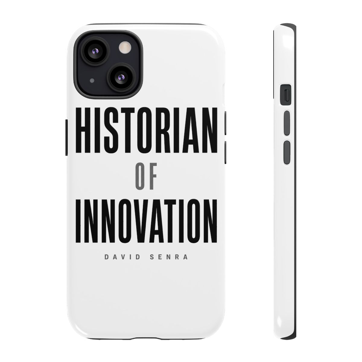 David Senra "Historian of Innovation" Phone Case