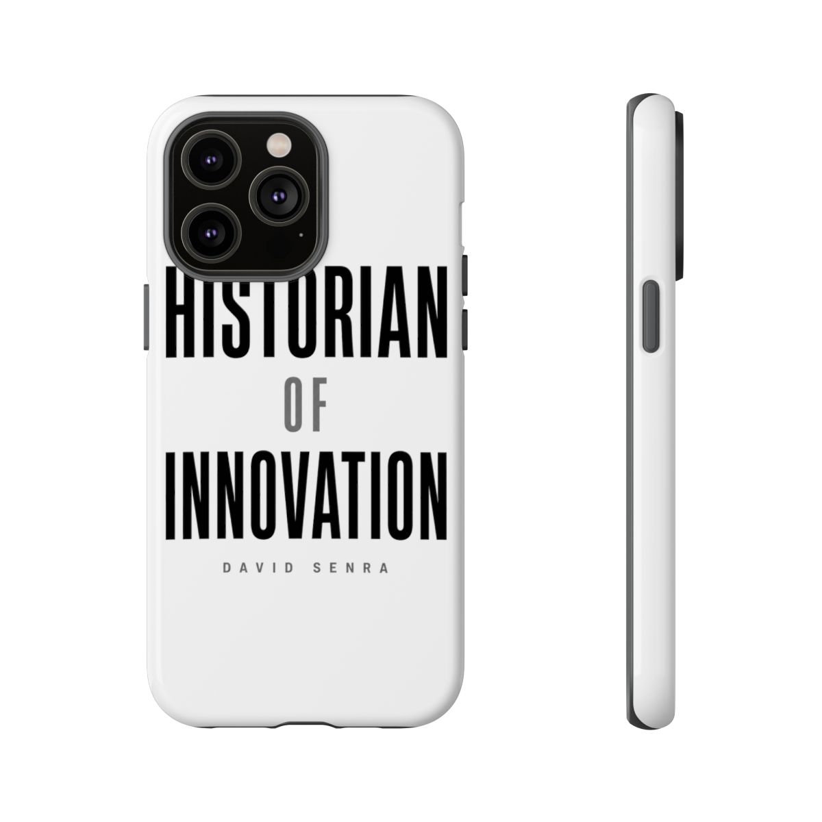 David Senra "Historian of Innovation" Phone Case - alternate angle 5, merchandise