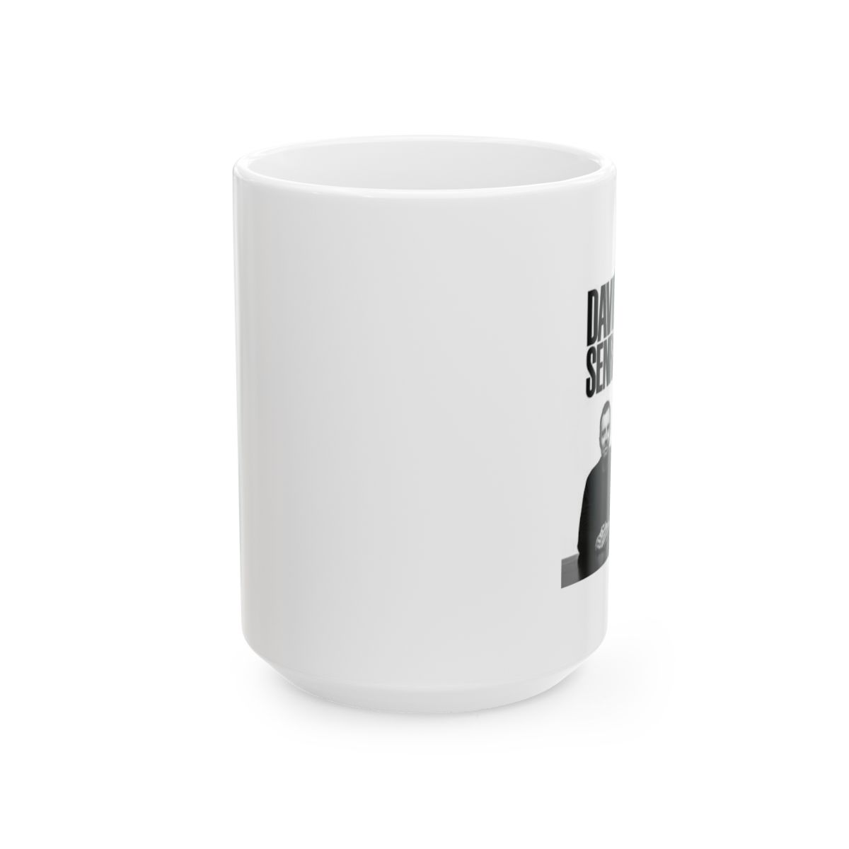 David Senra Portrait Mug 11oz - alternate angle 1, merchandise